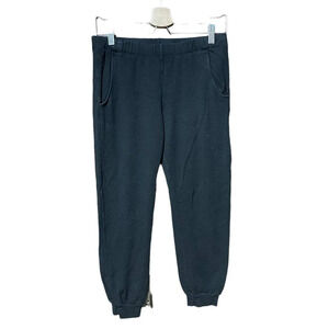 Monrow‎ Supersoft Fleece Jogger Sweatpants in Black Size XS